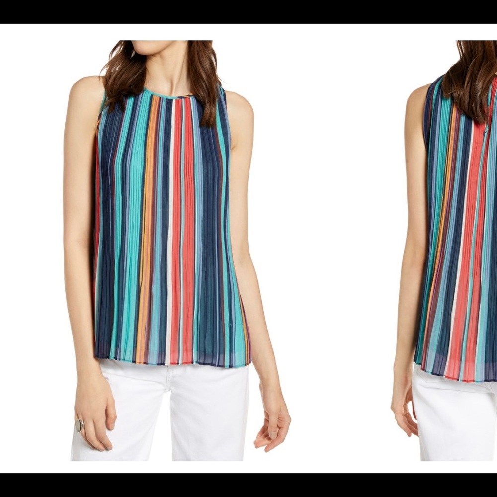 Like New - Halogen Pleated Top